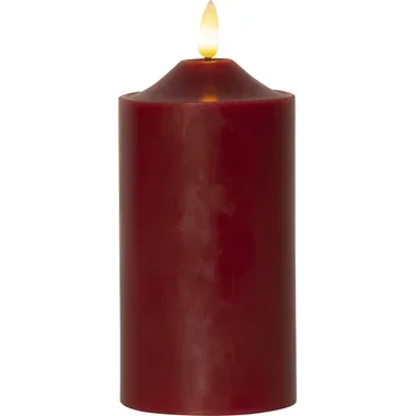 STAR TRADING LED Kerze Flamme 17cm 12.061-62 rot