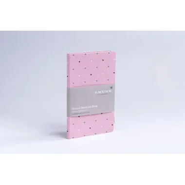 GMUND Bavarian Book 13.5x20cm 39449 rosa, dotted 112 Seiten