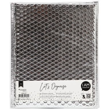 I AM CREATIVE Geschenktasche Let`s Organize MAA4088.076 metallic silber 3 St&uuml;ck