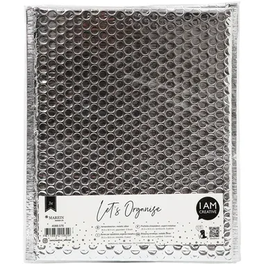 I AM CREATIVE Geschenktasche Let`s Organize MAA4088.076 metallic silber 3 St&uuml;ck