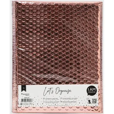 I AM CREATIVE Geschenktasche Let`s Organize MAA4088.078 metallic Kupfer 3 St&uuml;ck