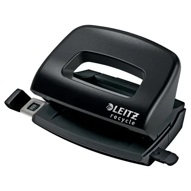 LEITZ Locher NeXXt Recycle 5010-00-95 schwarz, CO2 neutral 10 Blatt
