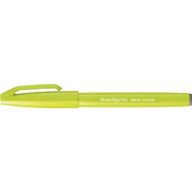 PENTEL Brush Sign Pen SES15C-K2X limonengr&uuml;n