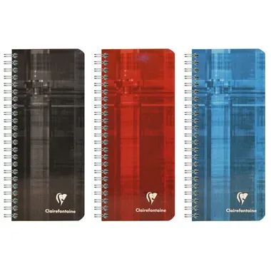 CLAIREFONTAINE Spiralheft ass. 8,5x20mm 8672 5mm 90 Blatt
