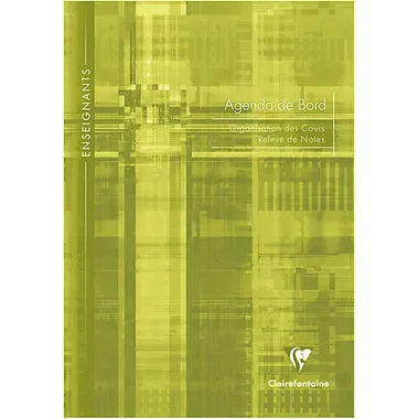 CLAIREFONTAINE Matris Lehrer-Agenda A4 9059 liniert franz. 72 Blatt