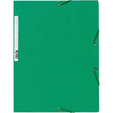 EXACOMPTA Gummibandmappe A4 55503E gr&uuml;n