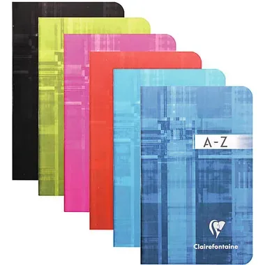 CLAIREFONTAINE Heft 9x14cm 3599 A-Z 48 Blatt