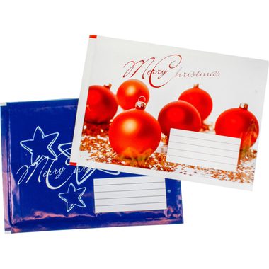 NEUTRAL Luftpolstertaschen Christmas 081054 Gr.4, 200x275mm 4 St&uuml;ck