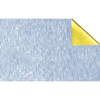 URSUS Bastelfolie Alu 50x80cm 4442108 90g, silber/gold