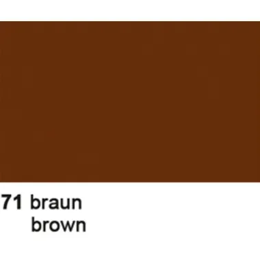 URSUS Seidenpapier 50x70cm 4652271 braun 25 Bogen