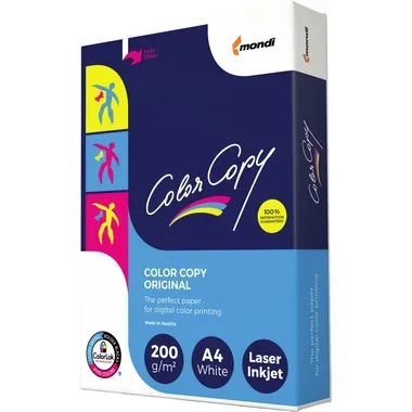 MONDI Color Copy Paper A4 88008638 200g, weiss 250 Blatt
