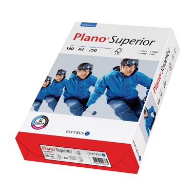 Papyrus Plano® Superior 88026787 Universal Druckerpapier DIN A4 160 g/m² 250 Blatt Weiß