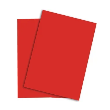 PAPYRUS Rainbow Papier FSC A3 88042478 intensivrot, 80g 500 Blatt