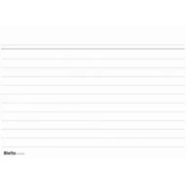 BIELLA Karteikarten liniert A5 230530 weiss, 210x148mm 100 Stk.