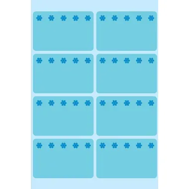 HERMA Tiefk&uuml;hletiketten 26x40mm 3773 blau 48 St&uuml;ck