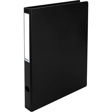 BIELLA Ringhefter Viria 25mm 151403.02 schwarz, 2-Ring A4