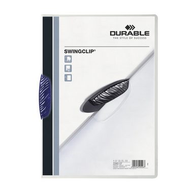 DURABLE Klemmmappe Swingclip DIN A4 Blau