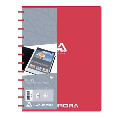 ADOC Sichtbuch A4 5832.300 bordeaux