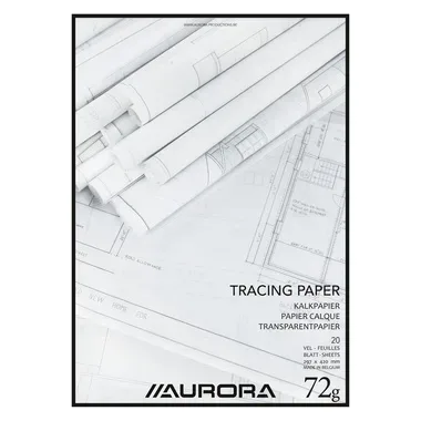 AURORA Transparentpapier A3 CA120 75g 20 Blatt
