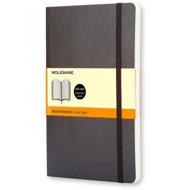 MOLESKINE Notizbuch Soft A5 716-2 liniert schwarz