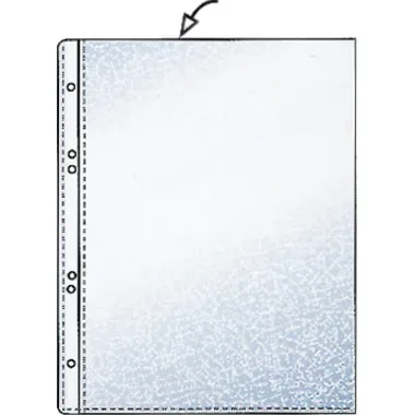 HETZEL Zeigetaschen A5 220756 transparent 100 St&uuml;ck