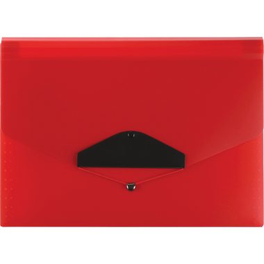 B&Uuml;ROLINE F&auml;chermappe A4 663298 rot 6-teilig