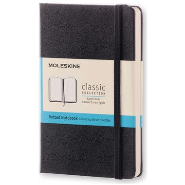 MOLESKINE Notizbuch P A6 895285 Punkte schwarz