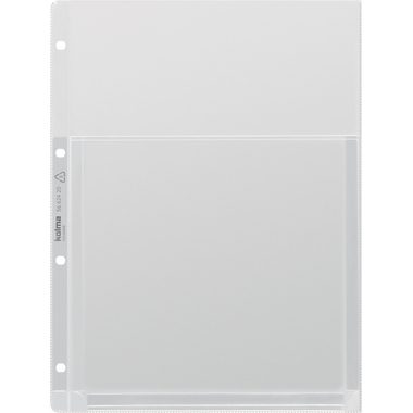 KOLMA Zeigetasche PP ExtraS.teild.A4 56.624.20 transp., 20mm, Voluma 5 St&uuml;ck
