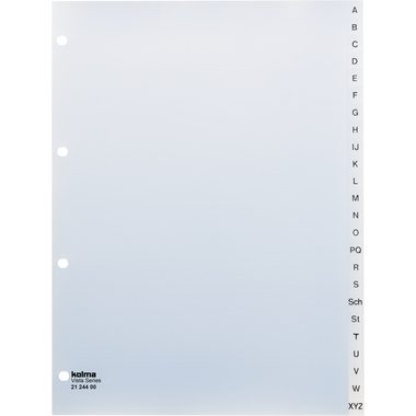 KOLMA Register transparent A4 21.244.00 A-Z