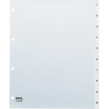 KOLMA Register XL A4 21.410.00 1-10