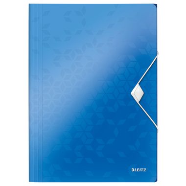 LEITZ Sammelmappe WOW A4 45990036 blau f&uuml;r 150 Blatt