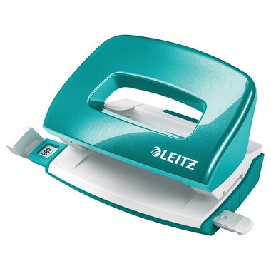 LEITZ Locher NewNeXXt 5060 WOW 50601051 blau, 10 Blatt mini