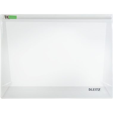 LEITZ Zip-Verschlusstasche M 40080000 transparent 2 St&uuml;ck
