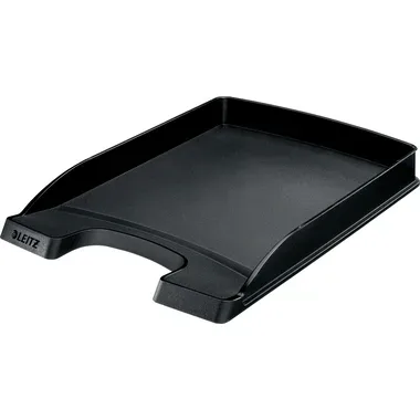 LEITZ Plus Briefkorb, flach A4 52370095 schwarz