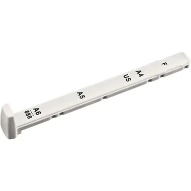 LEITZ Kunststoff-Schiene 17270085 hellgrau 136mm