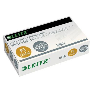 LEITZ Heftklammern 24/6mm 55540000 1000 St&uuml;ck weiss