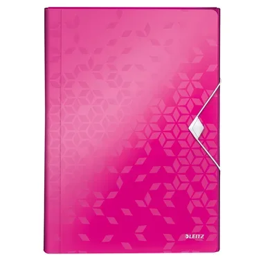 LEITZ Projektmappe WOW A4 45890023 metallic pink