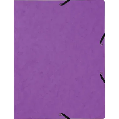 BIELLA Gummibandmappe A4 178401.42 violett, 355gm2 200 Bl.
