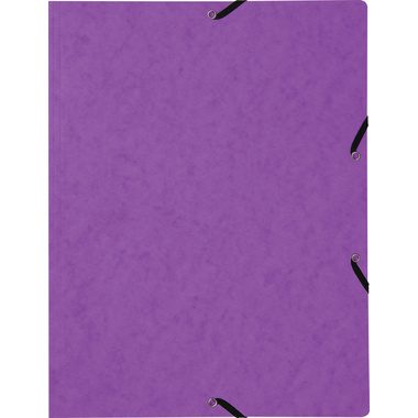 BIELLA Gummibandmappe A4 178401.42 violett, 355gm2 200 Bl.