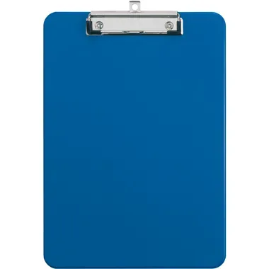 MAUL Schreibplatte Kunststoff A4 2340537 mit B&uuml;gelklemme, blau