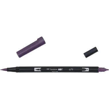 TOMBOW Dual Brush Pen ABT 679 dunkle Pflaume