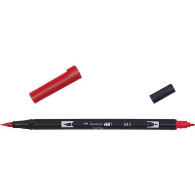 TOMBOW Dual Brush Pen ABT 845 karmin