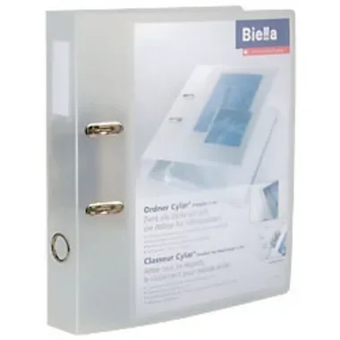 BIELLA Ordner Clear Creative#1 4cm 119414.03 transparent A4