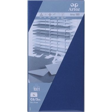 ARTOZ Couverts 1001 C6/5 107294184 100g, classic blau 5 St&uuml;ck