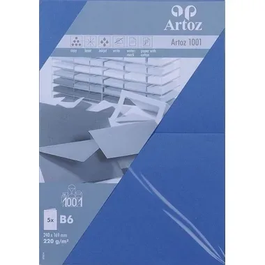 ARTOZ Karten 1001 B6 107362264 220g. royal 5 Blatt