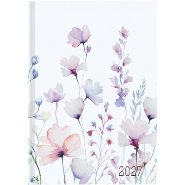 BIELLA Agenda Term 2027 808543720027U 1W/2S Wildflower 14.5x20.5cm