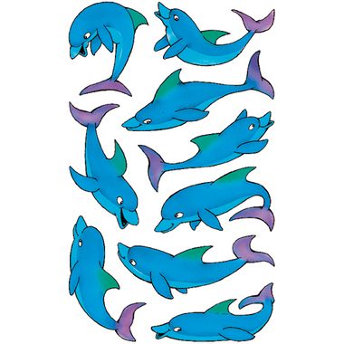 Z-DESIGN Sticker Kids 53444 Delfine 2 St&uuml;ck