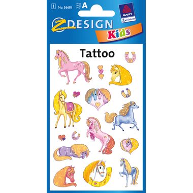 Z-DESIGN Sticker Tattoo 56681 Pferde