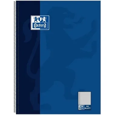 OXFORD Collegeblock A4+ 100050358 kariert, 90g 80 Blatt