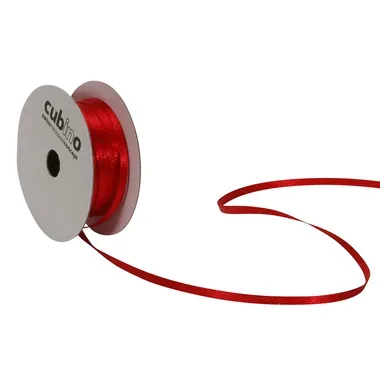 SPYK Satinband Cubino 2082.0353 3mmx8m rot
